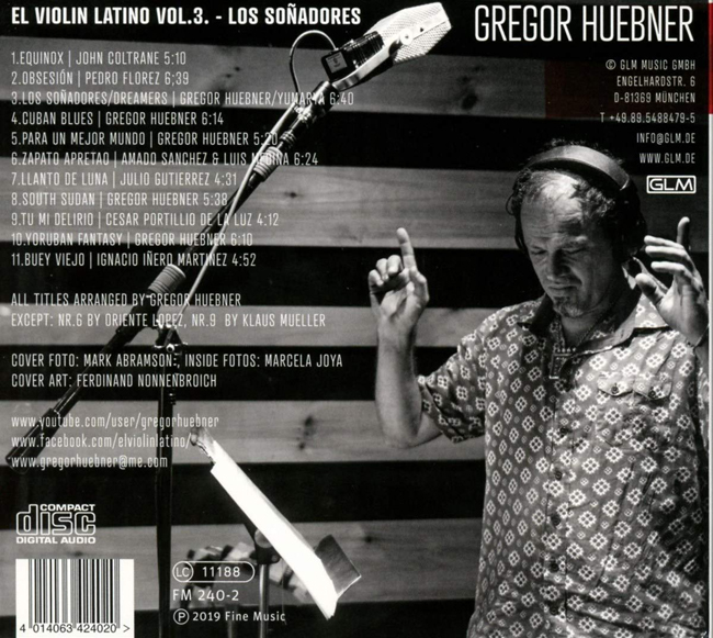 Gregor Huebner (그레고르 휴브너) - El Violin Latino Vol. 3 - Los Sonadores