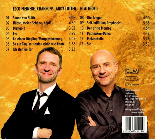 Ecco Meineke & Andy Lutter - Blattgold / Chansons