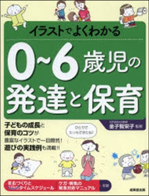 イラストでよくわかる0~6歲兒の發達と保