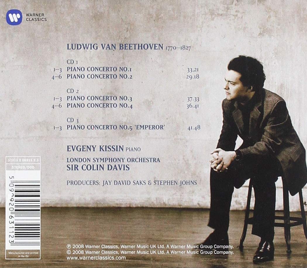 Evgeny Kissin 베토벤: 피아노 협주곡 전집 (Beethoven: The Complete Piano Concertos)
