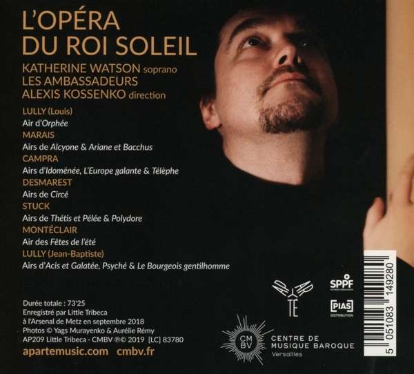 Alexis Kossenko 태양왕의 오페라 (L'Opera du Roi Soleil)