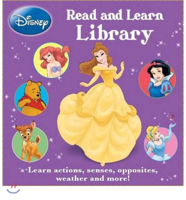 Disney My First Library : 6 Little Learning Books For Girls