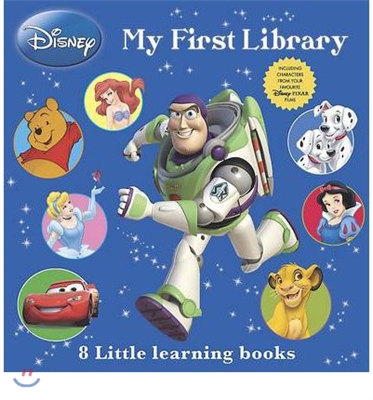 Disney My First Library : 6 Little Learning Books For Boys