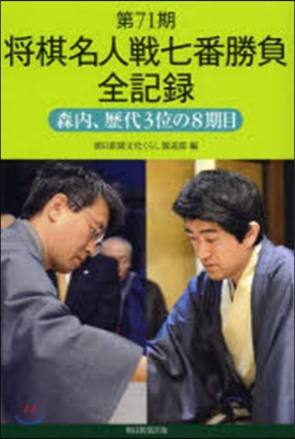 第71期將棋名人戰七番勝負全記錄