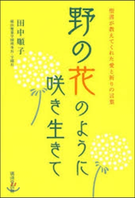 野の花のようにさく き生きて 聖書が敎えてく