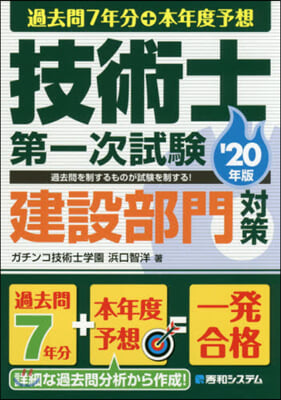 ’20 技術士第一次試驗建設部門對策