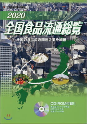 ’20 全國食品流通總覽 CD－ROM付