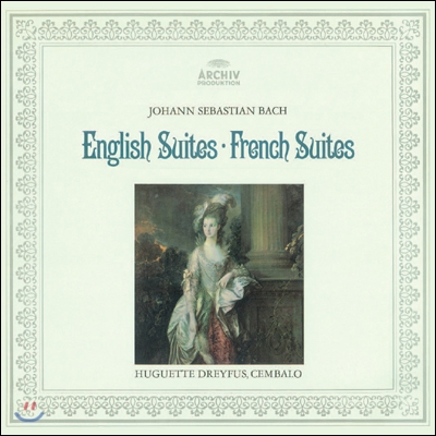 Huguette Dreyfus 바흐: 영국 모음곡, 프랑스 모음곡 전곡 - 위게트 드레퓌스 (Bach: English Suites &amp; French Suites) 
