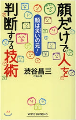 顔だけで人を判斷する技術