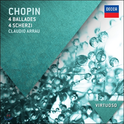 Claudio Arrau 쇼팽 : 발라드, 스케르초 (Chopin: Ballades &amp; Scherzi) 클라우디오 아라우