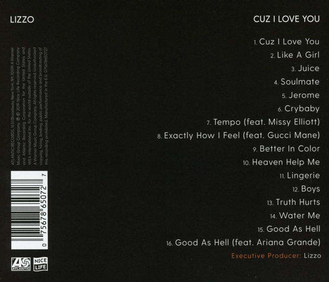 Lizzo (리조) - Cuz I Love You [Deluxe Edition]