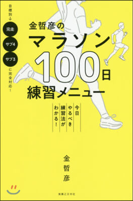 金哲彦のマラソン100日練習メニュ-