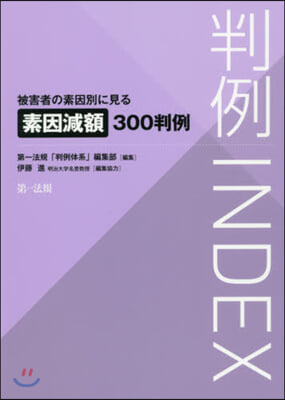 判例INDEX 被害者の素因別に見る素因