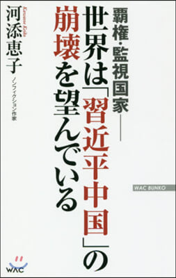 覇權.監視國家 世界は「習近平中國」の崩壞を望んでいる