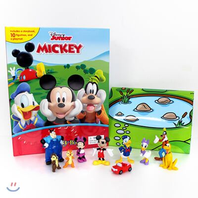 Disney Mickey Mouse Clubhouse Mouseka Fun My Busy Book 미키마우스 클럽하우스 비지북 피규어책