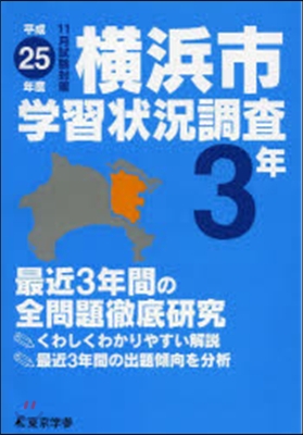 平25 橫浜市學習狀況調査 第3學年