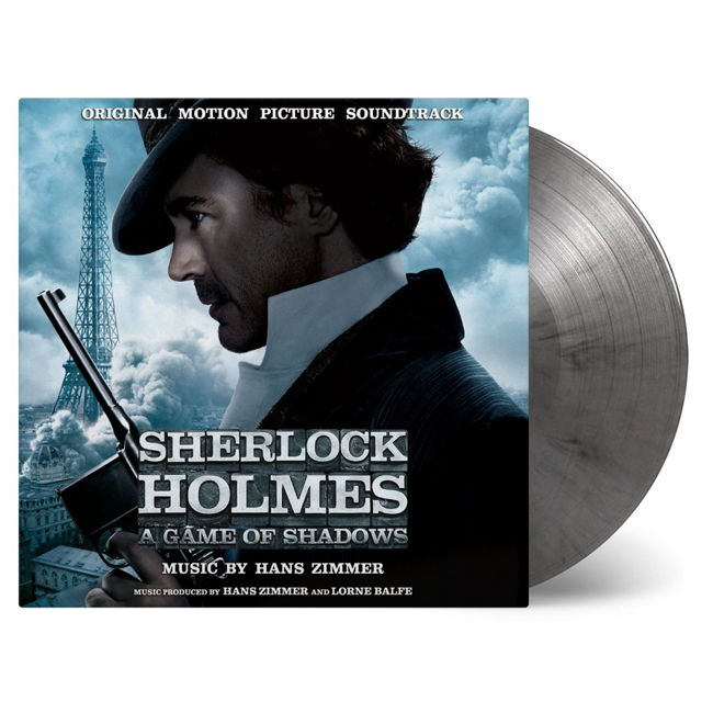 셜록 홈즈: 그림자 게임 영화음악 (Sherlock Holmes: A Game Of Shadows OST by 한스 짐머) [실버 마블 컬러 2LP]