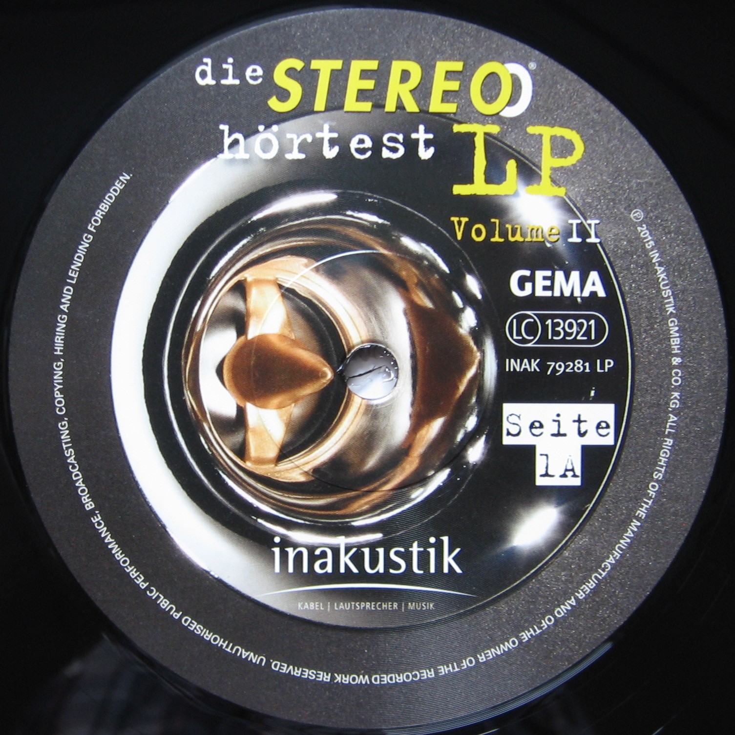 인아쿠스틱 레이블 오디오파일 LP 2집 (Die Stereo Hortest LP) [2LP]