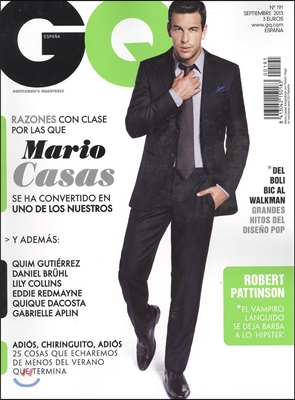GQ Spain (월간) : 2013년 9월 No. 191