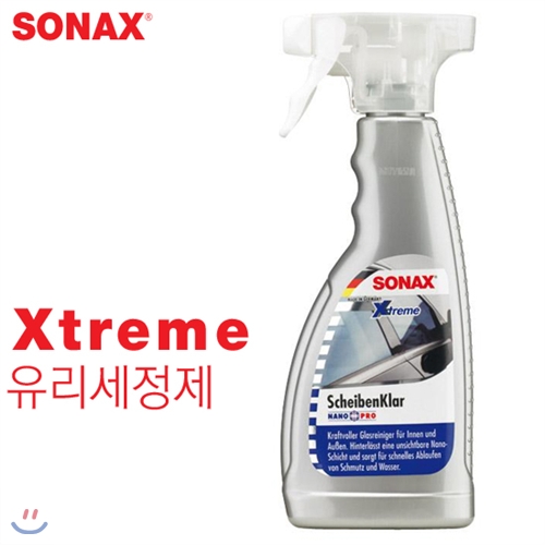 소낙스 익스트림 유리세정제-500ml/31/SONAX/자동차용품/차량용/Clear Glass/오염제거/코팅제/오염물제거