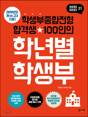 학생부종합전형 합격생 100인의 학년별 학생부