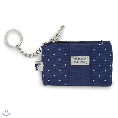 [Sloane Ranger] Coin purse 동전 카드 지갑-Buckingham Dot