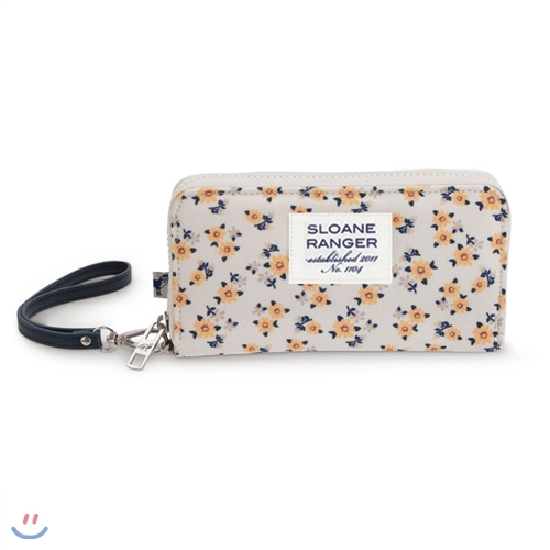 [Sloane Ranger] Smartphone wallet 스마트폰지갑 -Yellow Ditzy