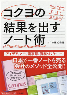 コクヨの結果を出すノ-ト術