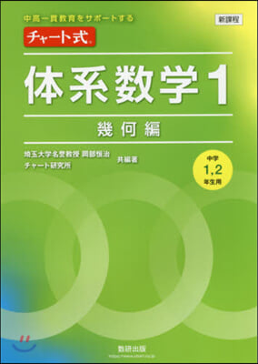 新課程 チャ-ト式 體系數學(1)幾何編 