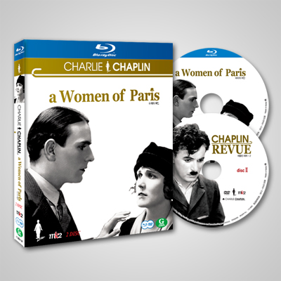 [블루레이] 찰리채플린 SE(스페셜 에디션) - 파리의 여인 (+ 채플린 레뷔-2 DVD)