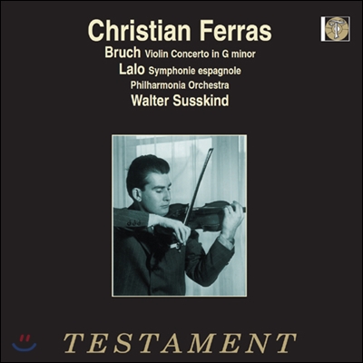 Christian Ferras 브루흐: 바이올린 협주곡 1번 / 랄로: 스페인 교향곡 - 크리스티앙 페라스 [LP]