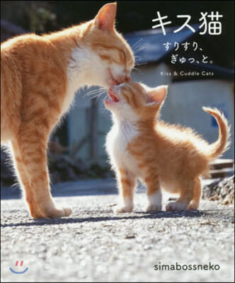 キス猫 すりすり,ぎゅっ,と。