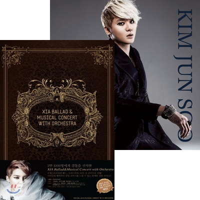 XIA (준수) 2012 발라드 &amp; 뮤지컬 콘서트 DVD + 뮤지컬 엘리자벳 스페셜 에디션 OST 셋트상품