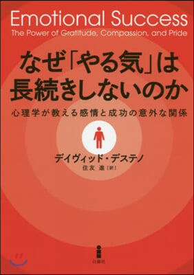 なぜ「やる氣」は長續きしないのか