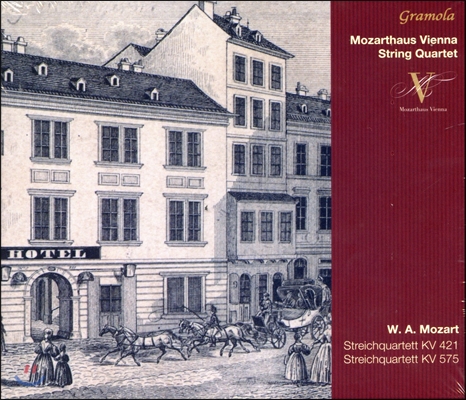 Mozarthaus Vienna String Quartet 모차르트: 현악사중주 15번, 21번 (Mozart: String Quartets K.421, K.575) 