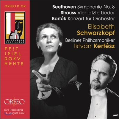 Istvan Kertesz 베토벤: 교향곡 8번 / 슈트라우스: 4개의 마지막 가곡 / 바르톡: 협주곡 (Beethoven : Symphony No.8 Op.93) 