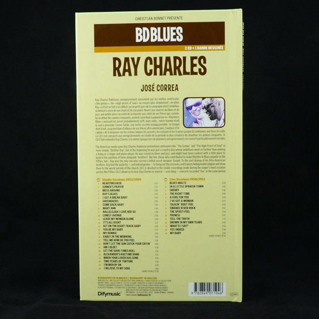 일러스트로 만나는 레이 찰스 (Ray Charles Illustrated by Jose Correa 호세 코레아)