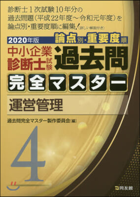 ’20 中小企業診斷士試驗論点別.重 4