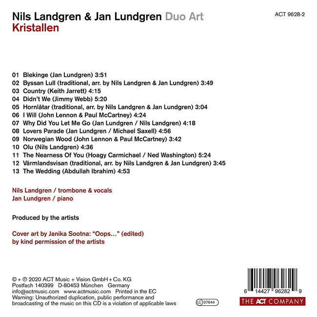 Nils Landgren / Jan Lundgren (닐스 란드그렌 / 얀 룬드그렌) - Kristallen