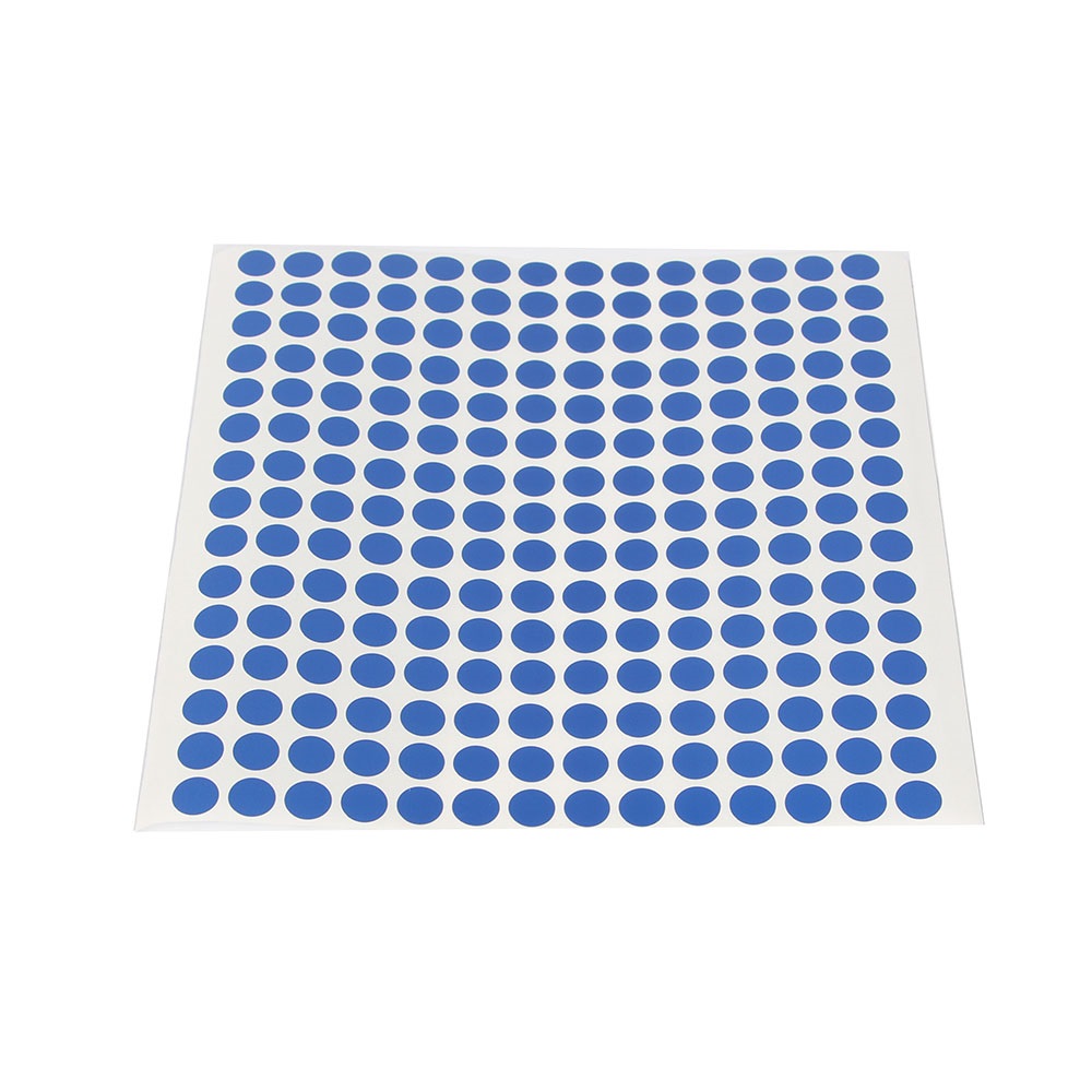 원형 스티커(블루)(10mm)/단색스티커 동그라미스티커