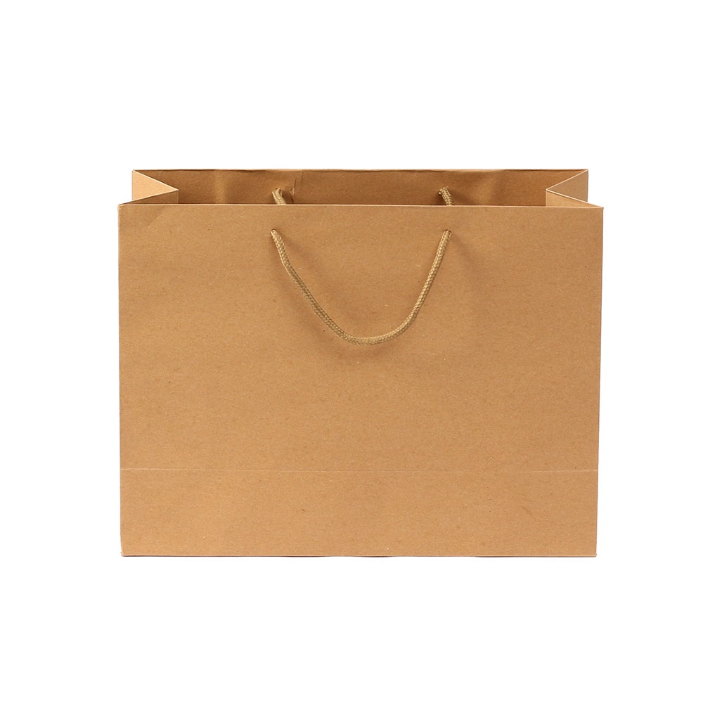 무지 가로형 쇼핑백(브라운)(32x25cm)/종이쇼핑백