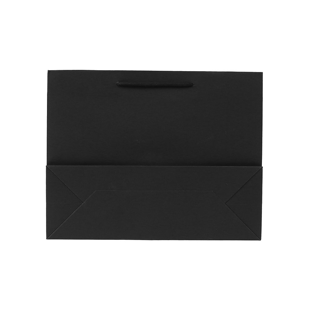 무지 가로형 쇼핑백(블랙)(28x20cm)/종이쇼핑백