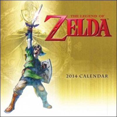 The Legend of Zelda 2014 Calendar