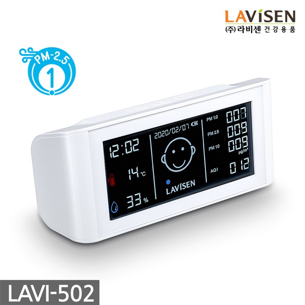 라비센(LAVISEN) 미세먼지 측정기 LAVI-502