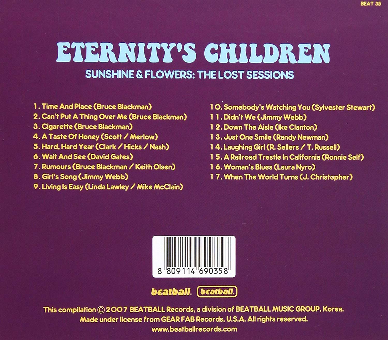 Eternity's Children - Sunshine & Flowers