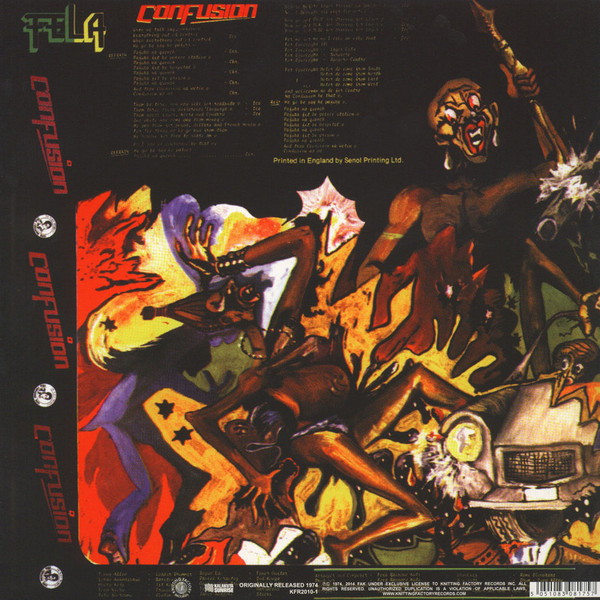Fela Kuti (펠라 쿠티) - Confusion [LP]