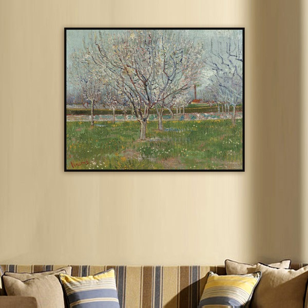 [The Bella] 고흐 - 꽃이 피는 과수원 - 자두나무 Orchard in Blossom - Plum Trees