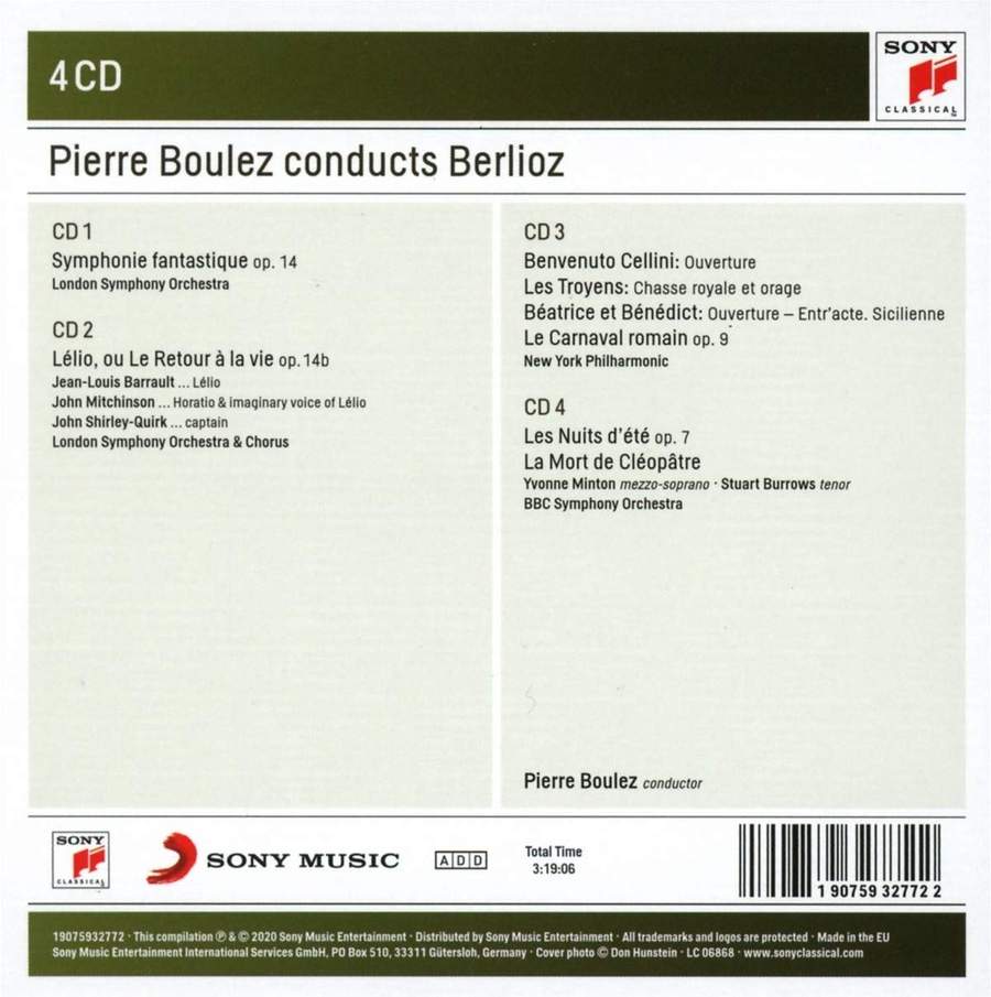 피에르 불레즈가 지휘하는 베를리오즈 (Boulez Conducts Berlioz)