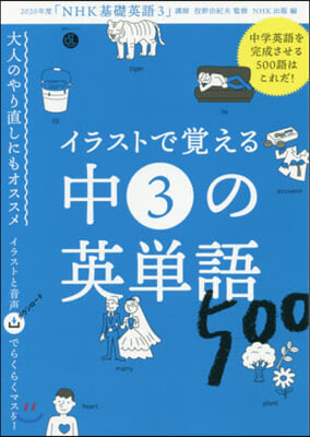 イラストで覺える 中3の英單語500