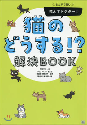 まんがで讀む 敎えてドクタ-! 猫のどうする!? 解決BOOK 